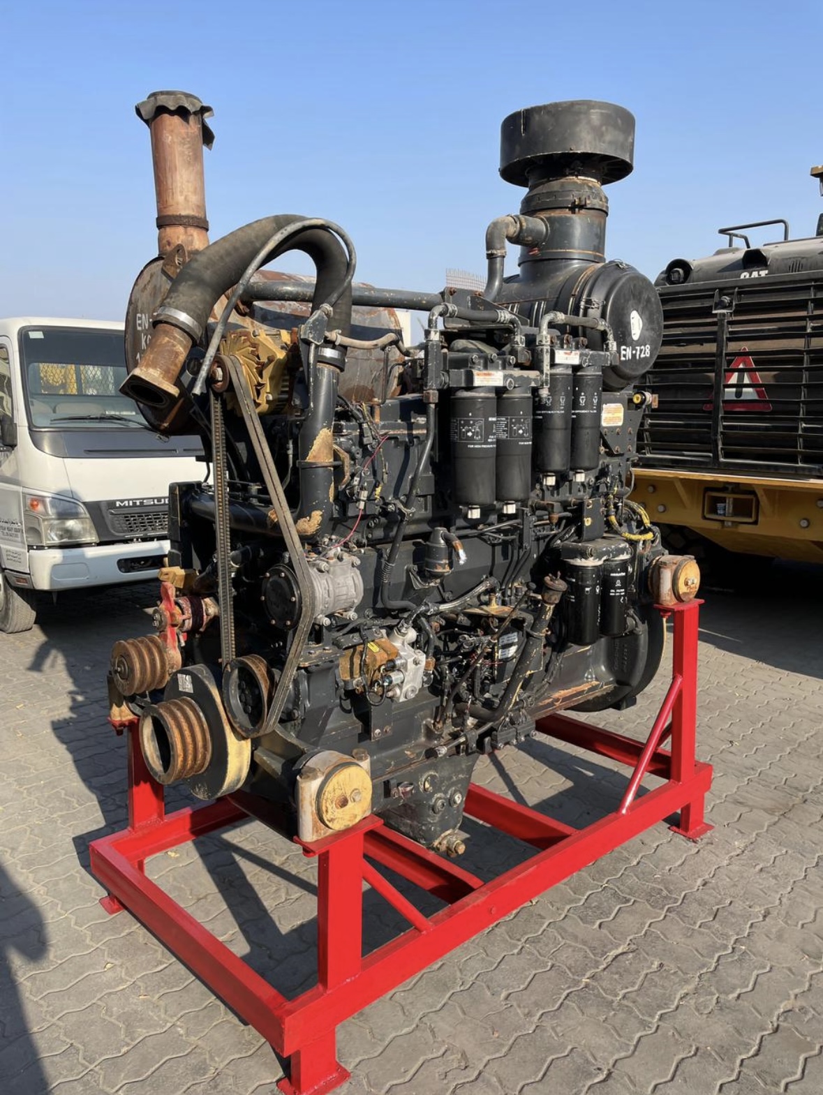 Двигатель Komatsu SA6D170E-3