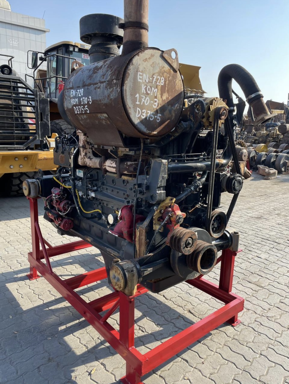 Двигатель Komatsu SA6D170E-3
