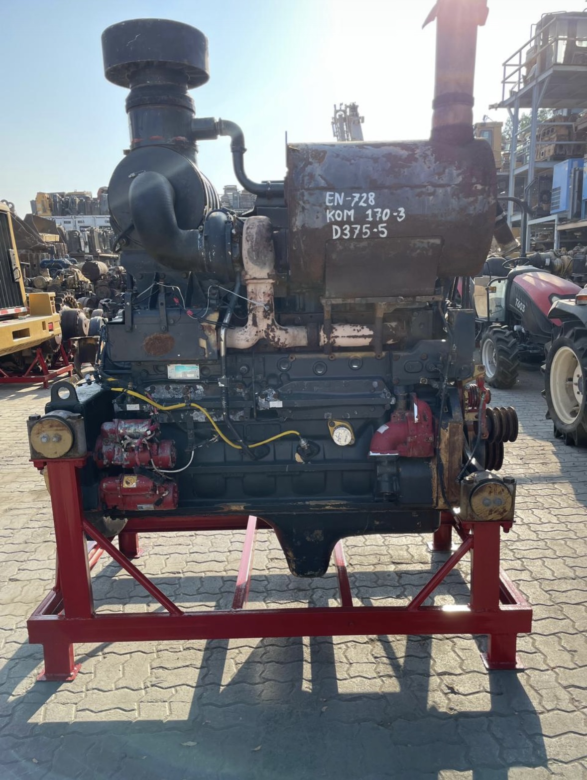 Двигатель Komatsu SA6D170E-3