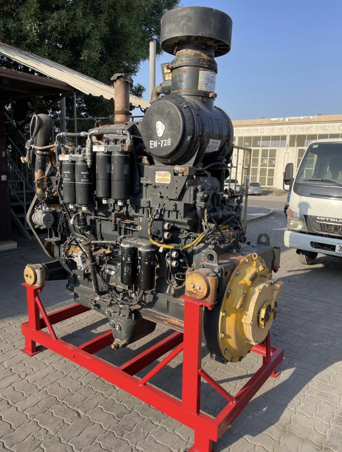 Двигатель Komatsu SA6D170E-3