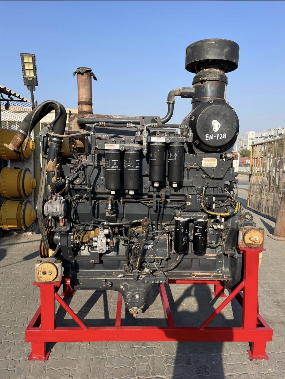 Двигатель Komatsu SA6D170E-3