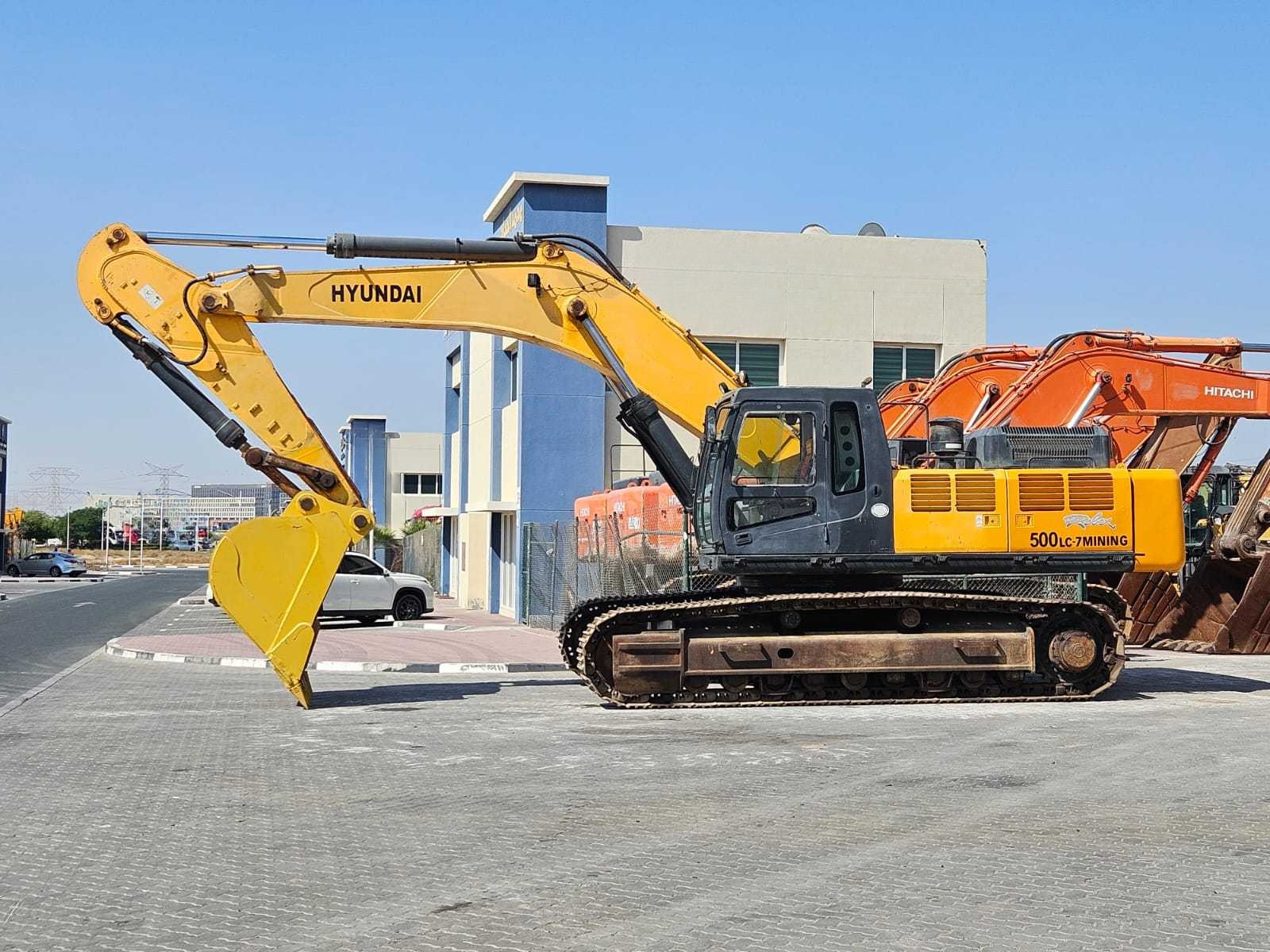 Экскаватор HYUNDAI R500LC-7