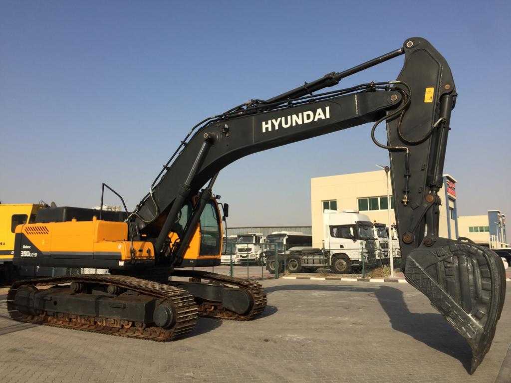 Экскаватор HYUNDAI R390LC-9