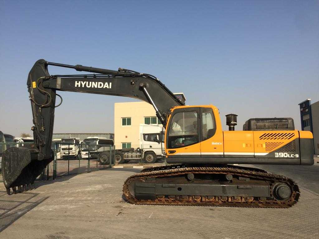 Экскаватор HYUNDAI R390LC-9