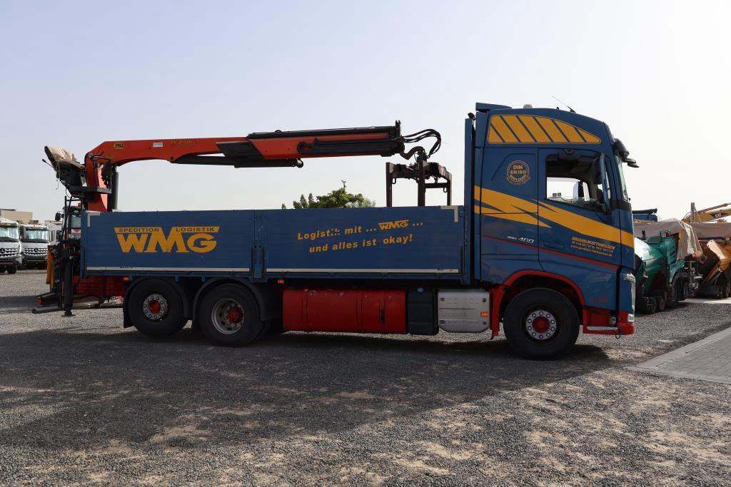 Грузовик Volvo FH460 Euro 6 с краном