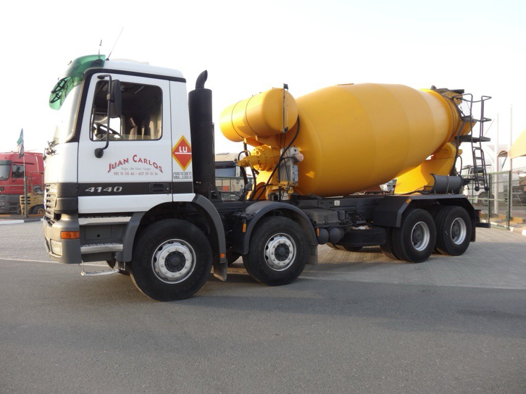 Автобетоносмеситель Mercedes-Benz Actros 4140 Concrete Mixer