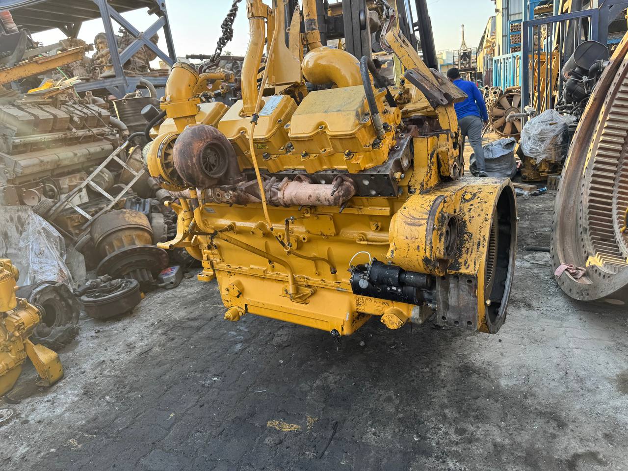Двигатель Caterpillar 3412E
