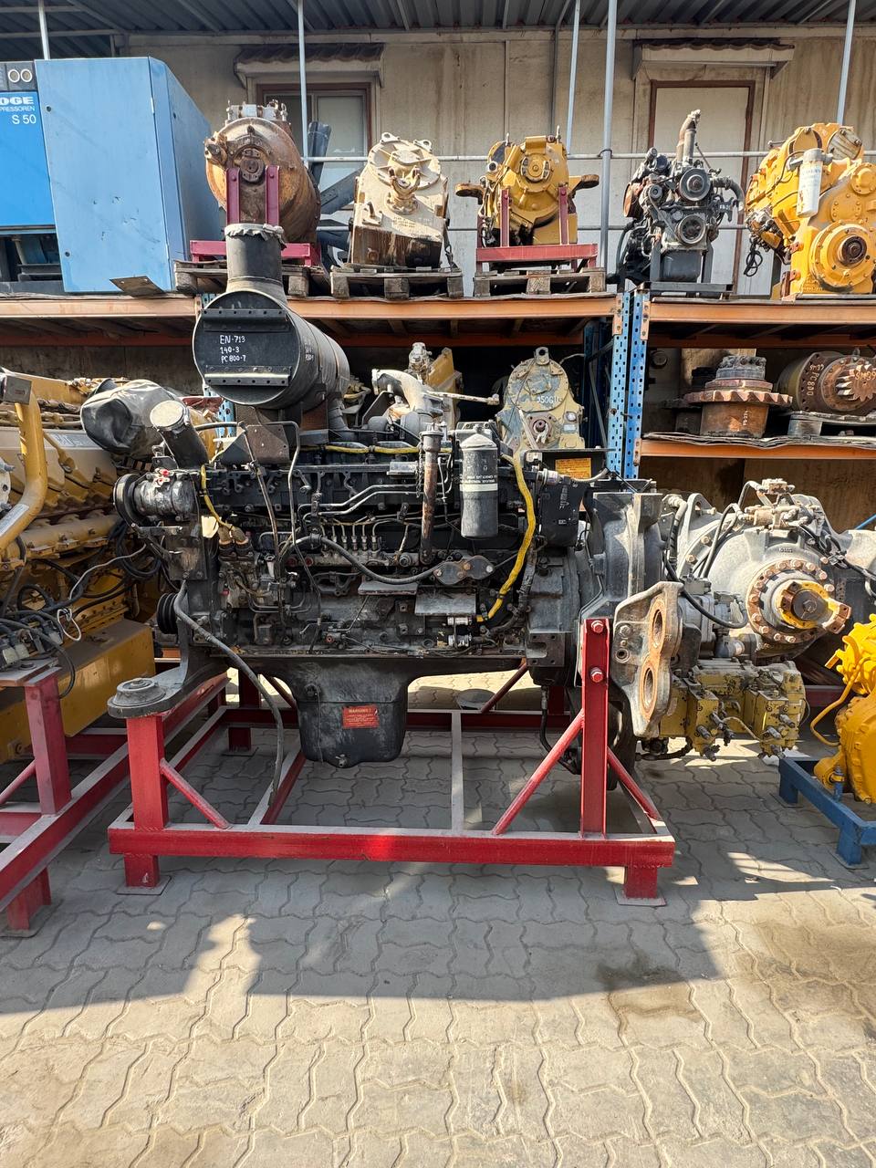 Двигатель Komatsu PC800-7