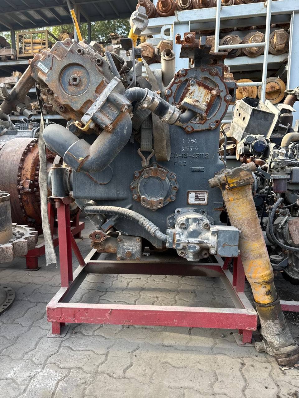 Трансмиссия Komatsu D155-6