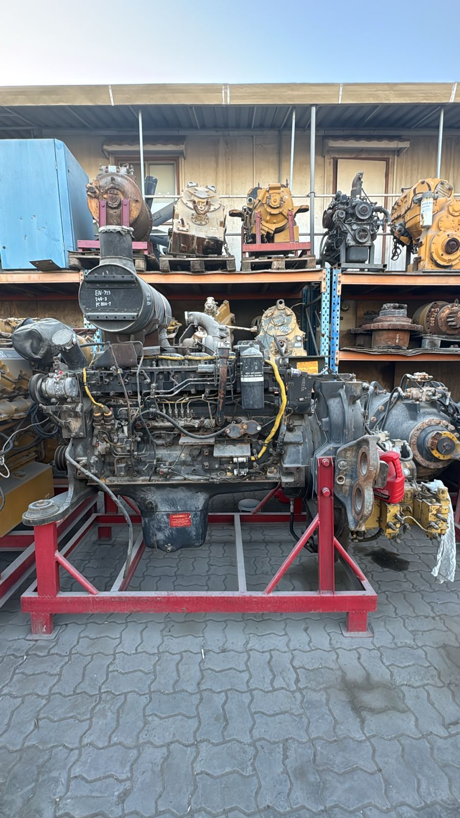 Двигатель 140-3 на экскаватор Komatsu PC800-7