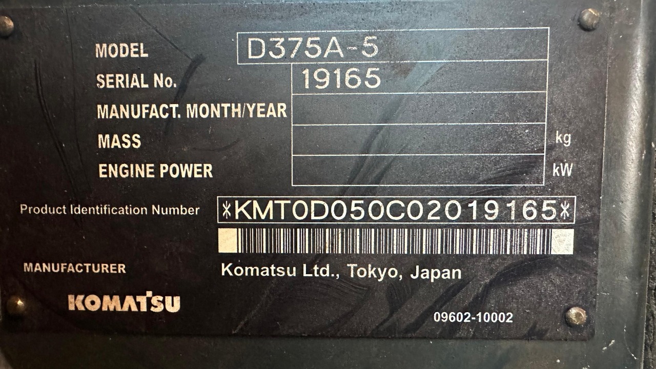 Бульдозер Komatsu 375-5