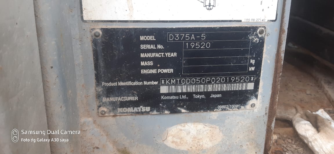 Бульдозер Komatsu 375-6
