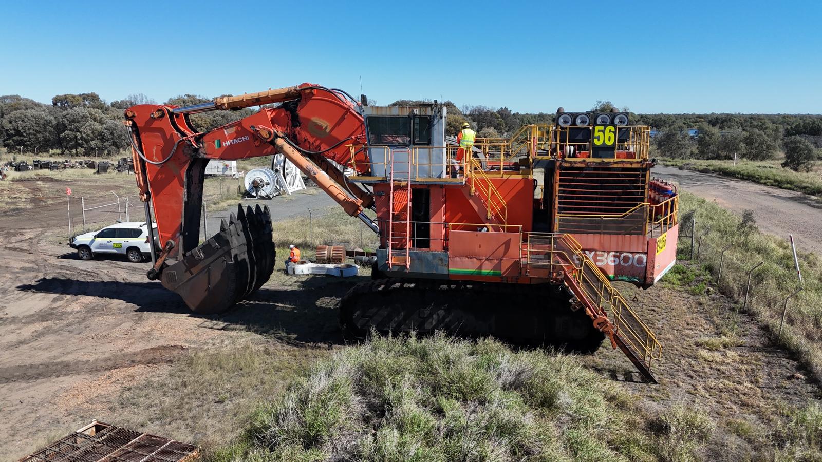 Экскаватор Hitachi EX3600-5 Hydraulic Backhoe