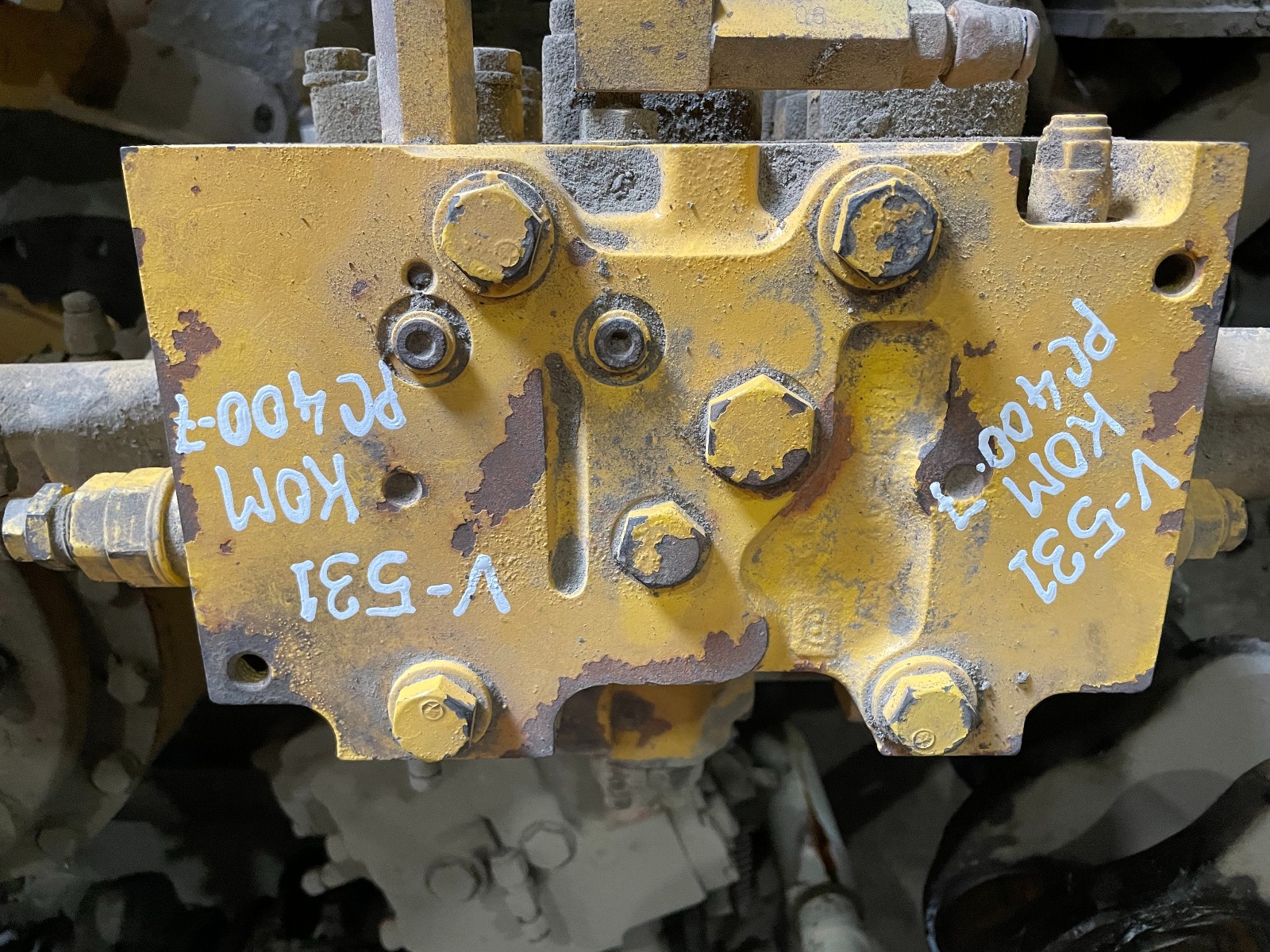 Гидрораспределитель (Control Valve) на Komatsu PC400-7